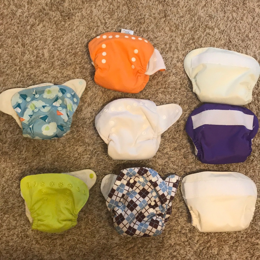 Newborn cloth diapers
